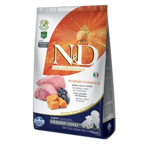 Farmina Grain Free Puppy Medium Con Agnello, Zucca E Mirtillo
