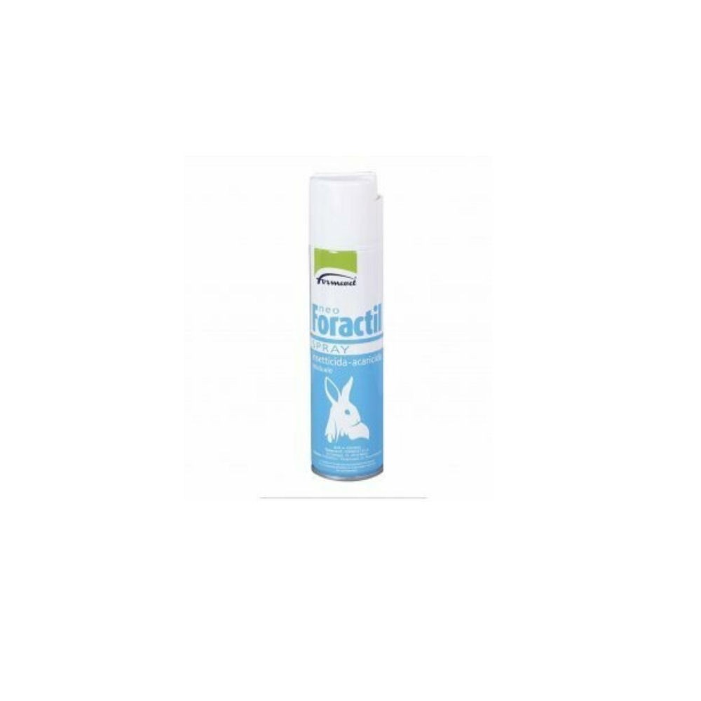 Spray antiparassitario acaricida residuale “Formevet Neo Foractil” per conigli, in confezione spray 250ml