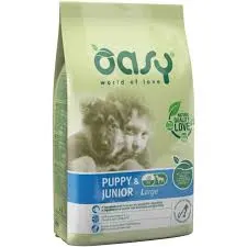 Oasy Puppy & Junior Large Con Pollo