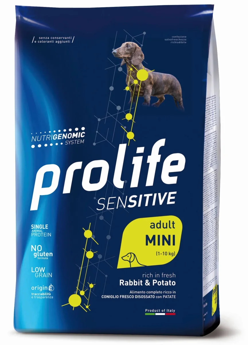 Prolife Sensitive Adult Mini Coniglio E Patate